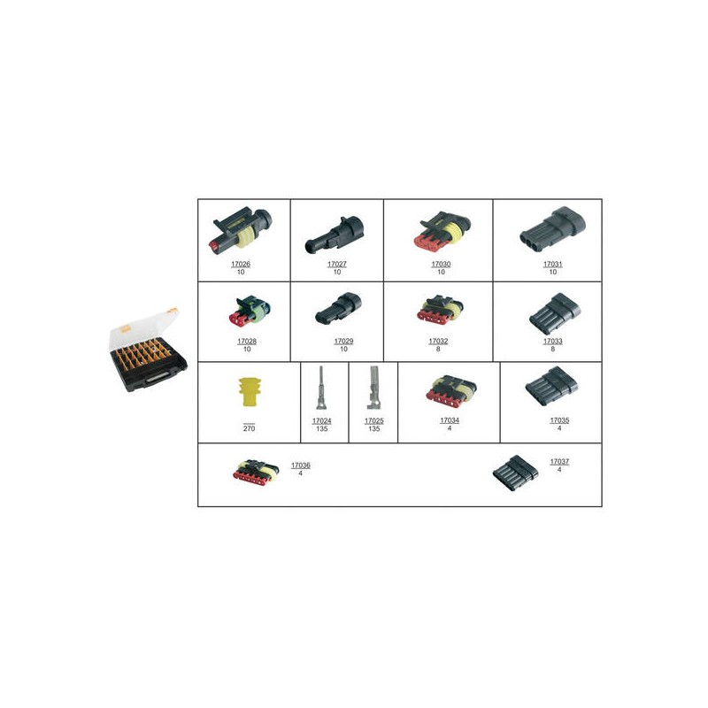 COFFRET CONNECTEUR MAL/FEM