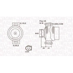 ALT EQ POUR BMW 3 E90/3 CABRIO E93