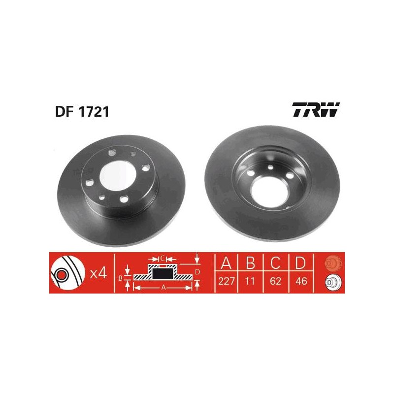PAIRE DE DISQUES