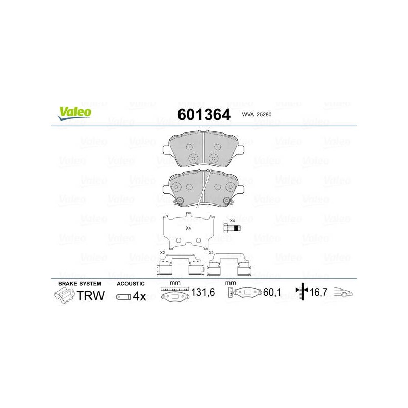 PLAQ FREIN FORD B-MAX. FIESTA VI AV