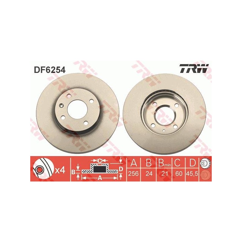PAIRE DE DISQUES