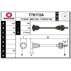 TRANSMISSION / MERCEDES CLASSE E