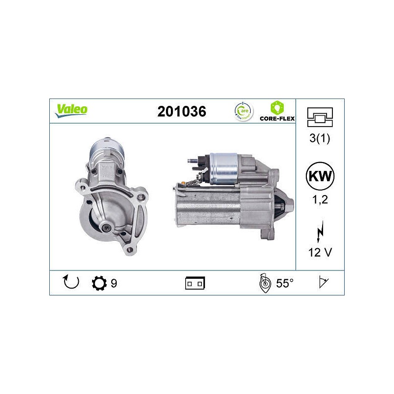 DEM-CORE FLEX-PEUGT-106I.206.307.C3
