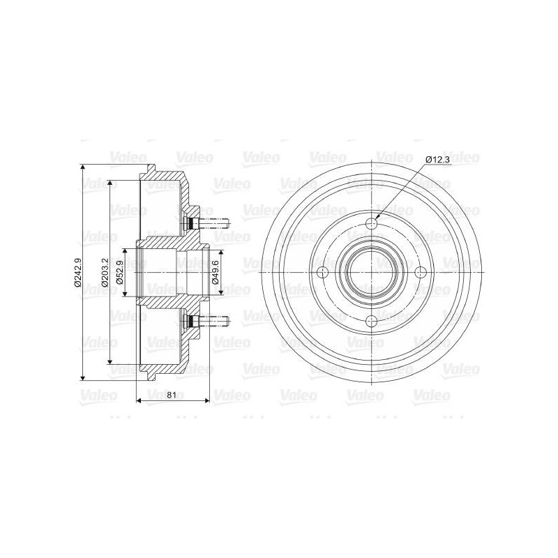 TAMBOUR FR FORD FOCUS (1998 2004)