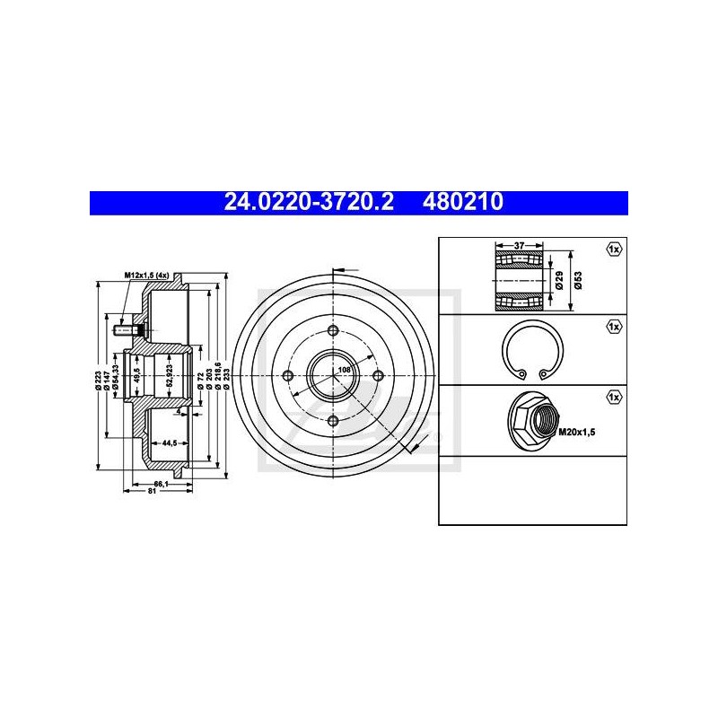 TAMBOUR PRIX UNITAIRE