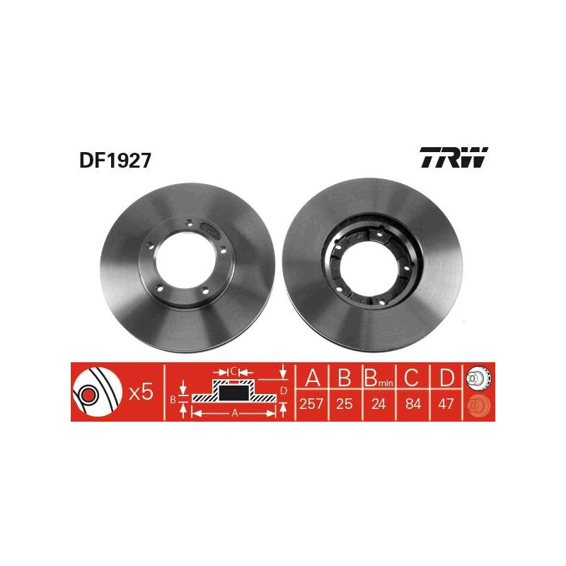 PAIRE DE DISQUES