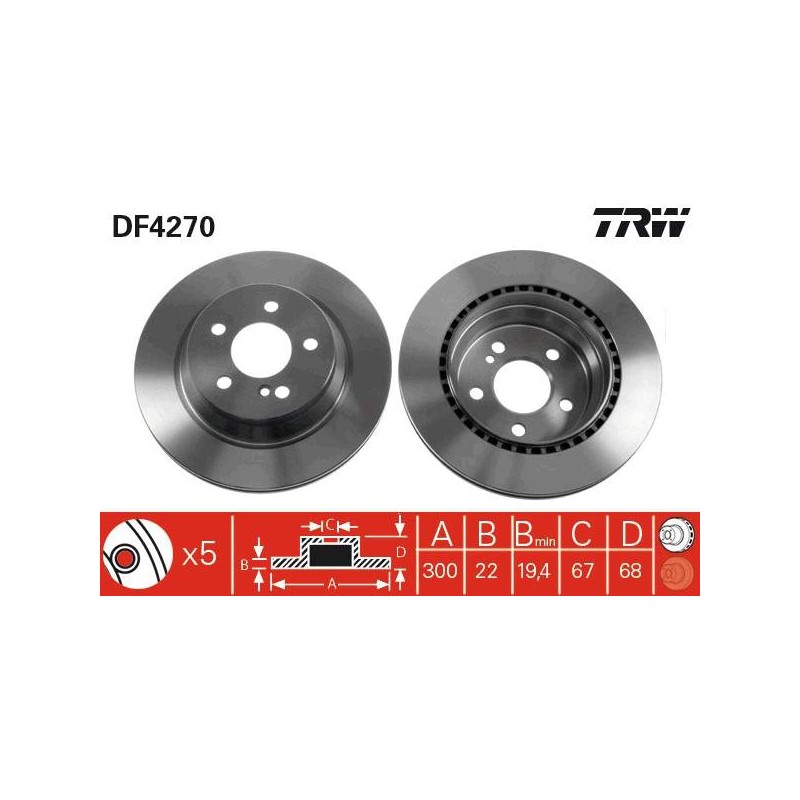 PAIRE DE DISQUES