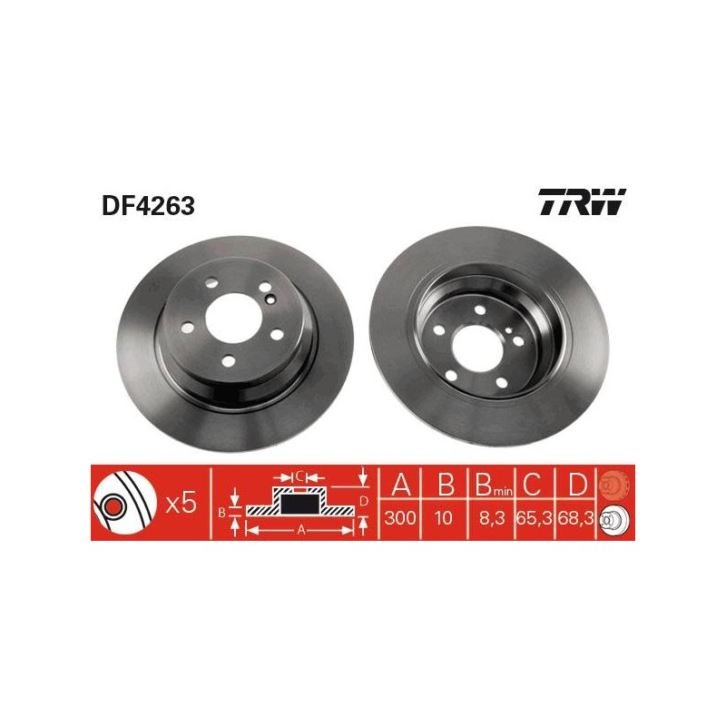 PAIRE DE DISQUES