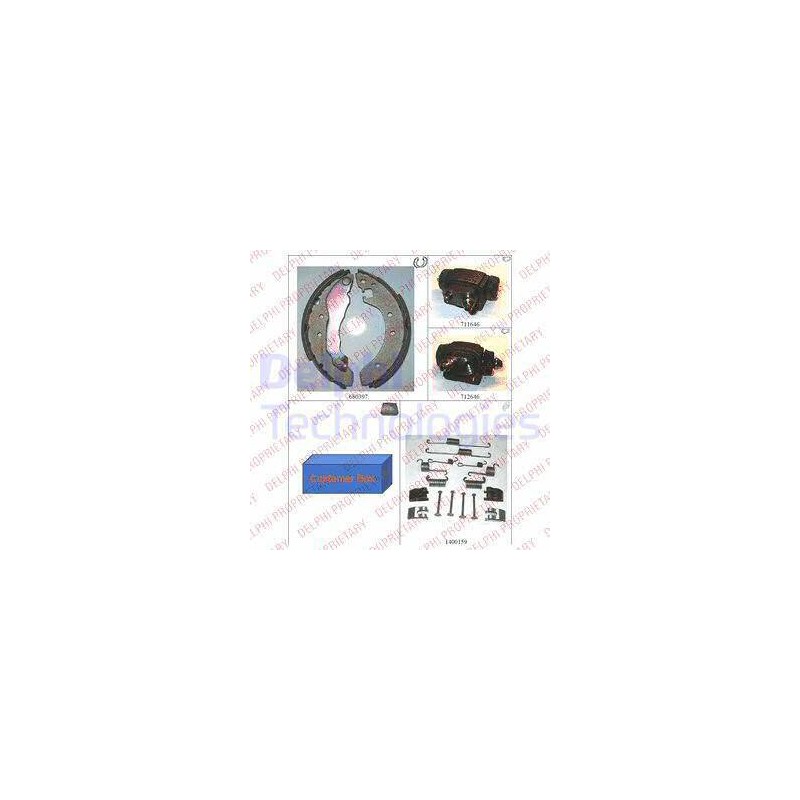 KIT DE FREIN NON PREMONTE