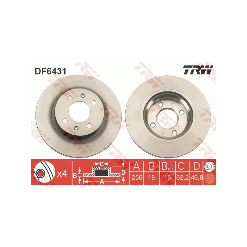 PAIRE DE DISQUES