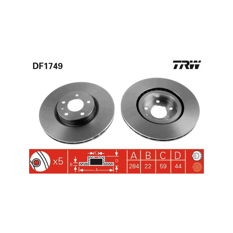 PAIRE DE DISQUES