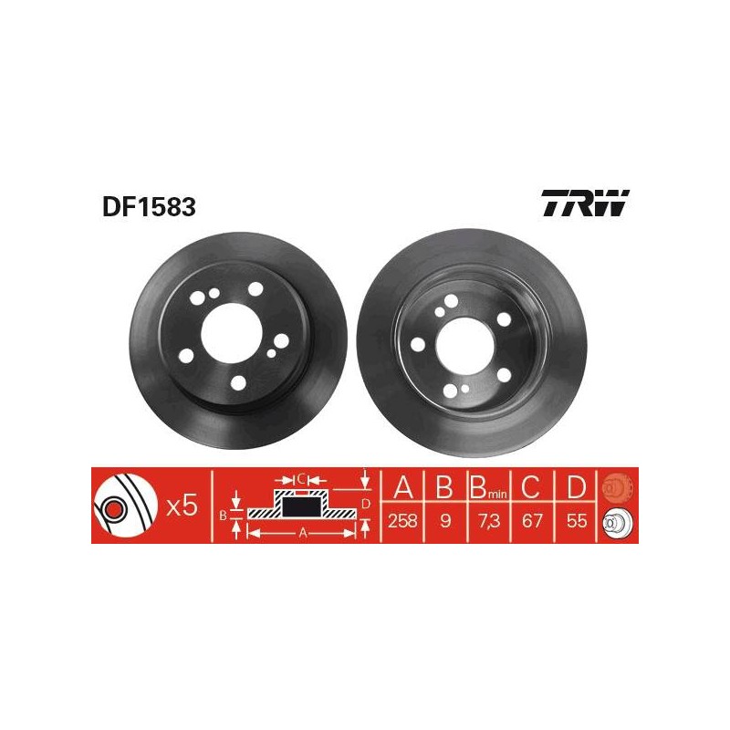 PAIRE DE DISQUES