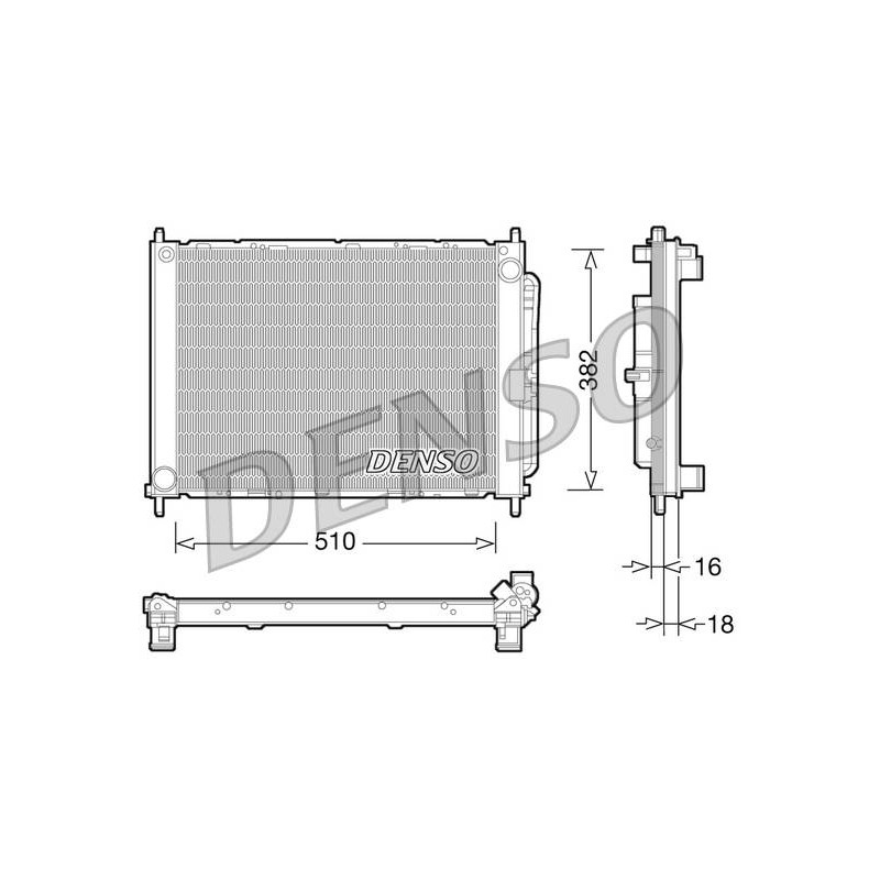 MODULE RAD. EAU/CONDENSEUR RENAULT