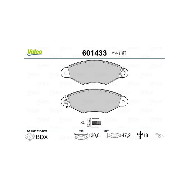 PLAQ FREIN MOTION CITR XSARA / PEUG