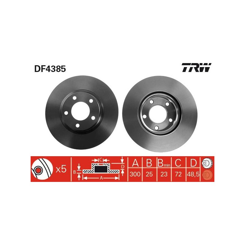 PAIRE DE DISQUES