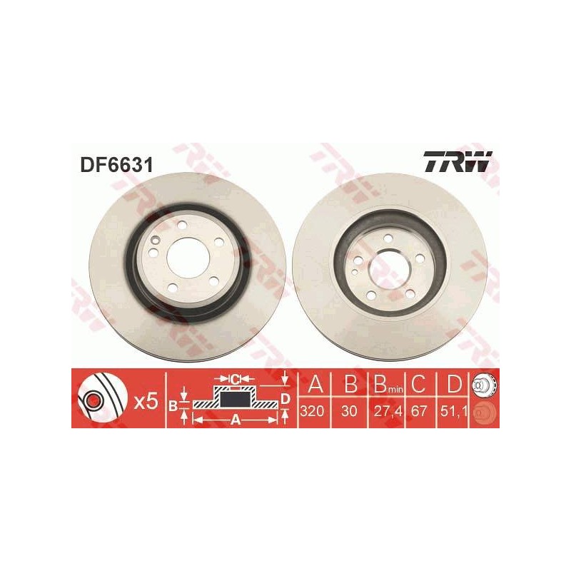 PAIRE DE DISQUES