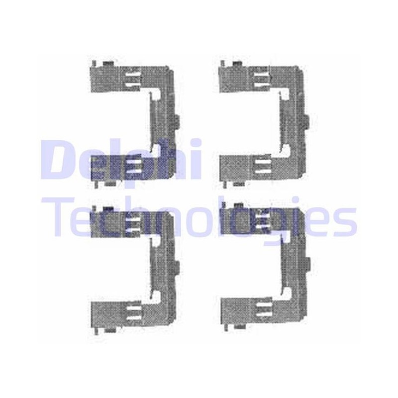 KIT ACCESSOIRES PLAQUETTES DE FREIN