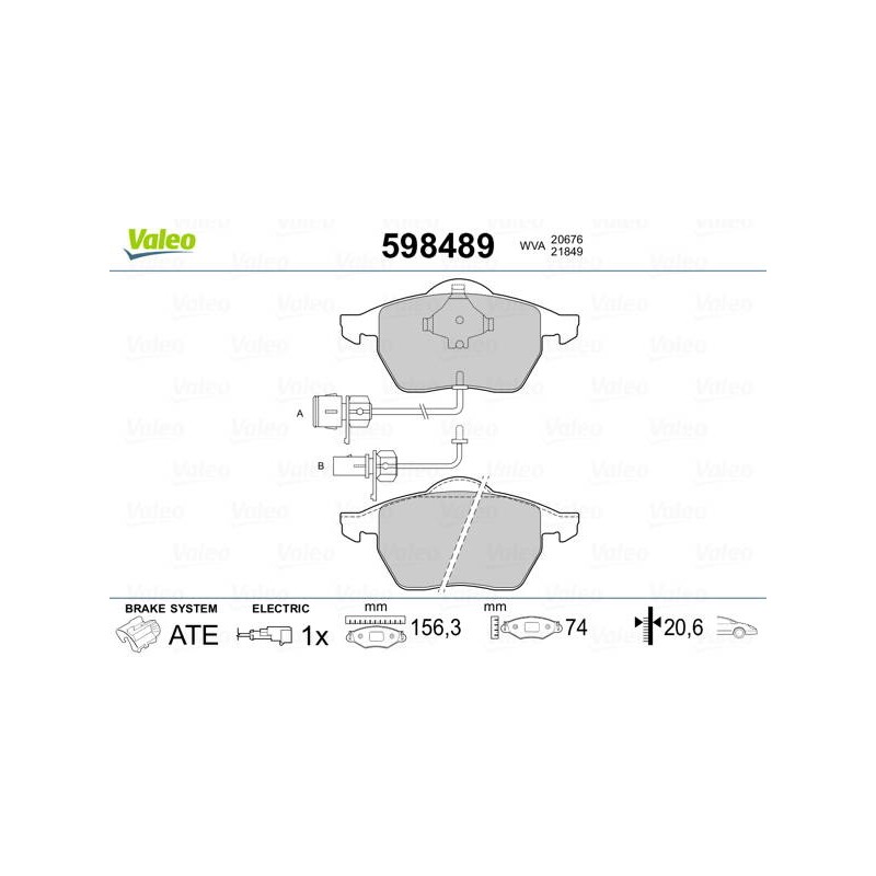 PLAQ FREIN VW SHARAN II. SEAT ALHAM