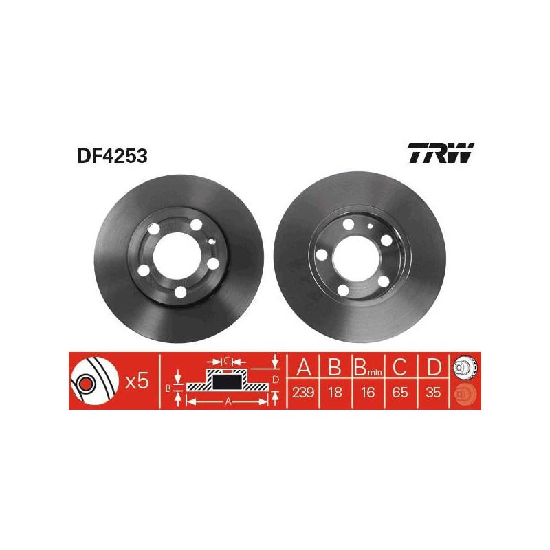 PAIRE DE DISQUES