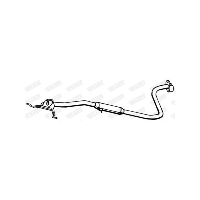 SILENCIEUX AVANT MAZDA 121 1.3