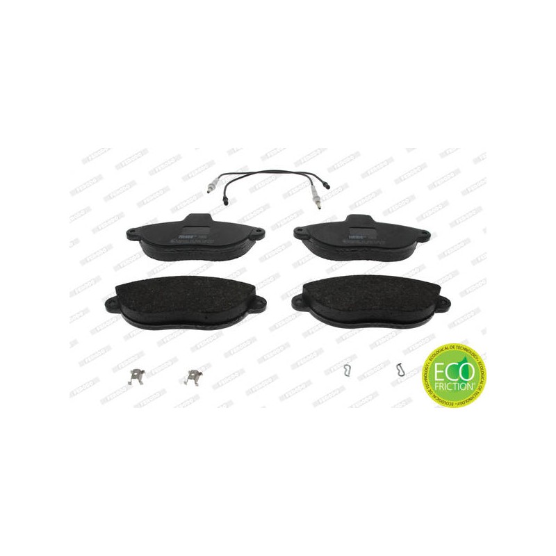 JEU PLAQUETTES DE FREIN VUL