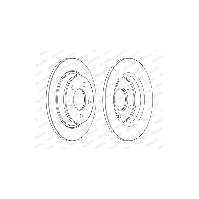 DISQUES DE FREIN VL (2P.)