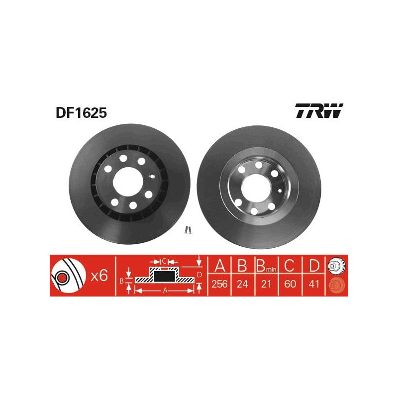 PAIRE DE DISQUES