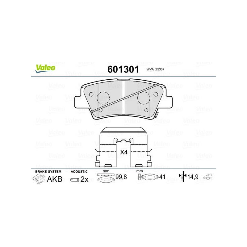 PLAQ FREIN HYUNDAI I40 AR