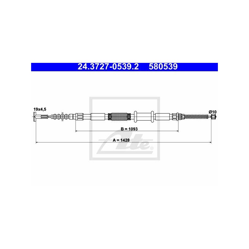 CABLE DE FREIN A MAIN