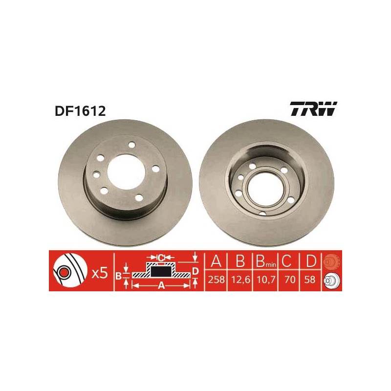 PAIRE DE DISQUES