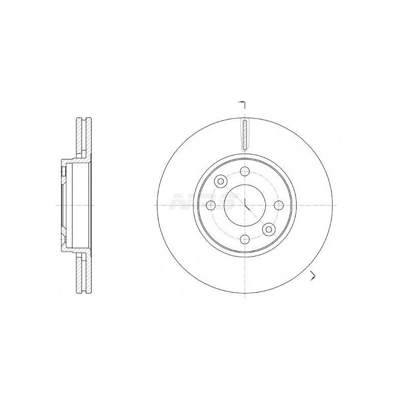 DISQUE DE FREIN AVANT