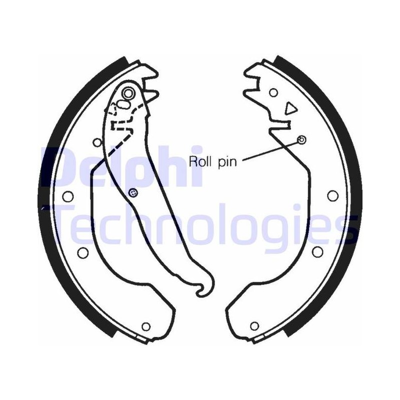 JEU DE MACHOIRES DE FREIN