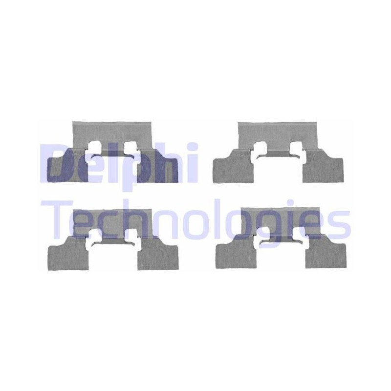 KIT ACCESSOIRES PLAQUETTES DE FREIN