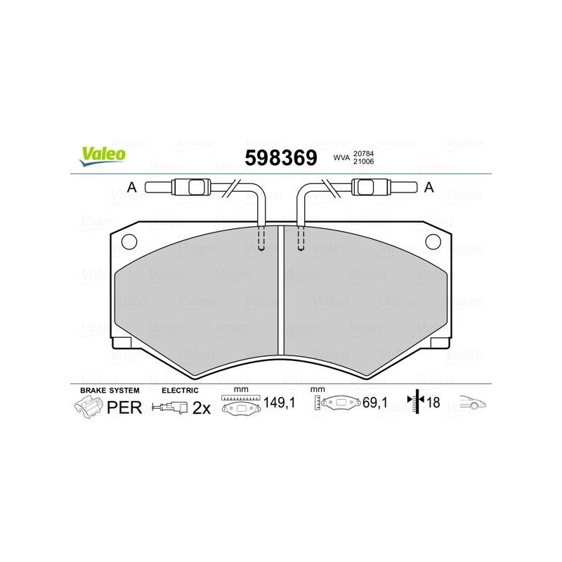 PLAQ FREIN IVEC DAILY I. II. III