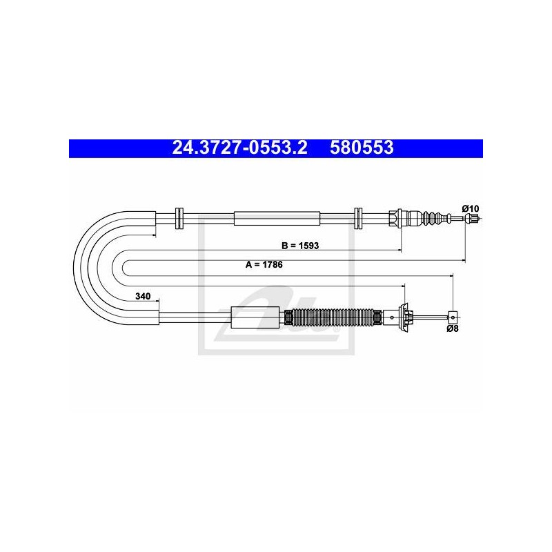 CABLE DE FREIN A MAIN