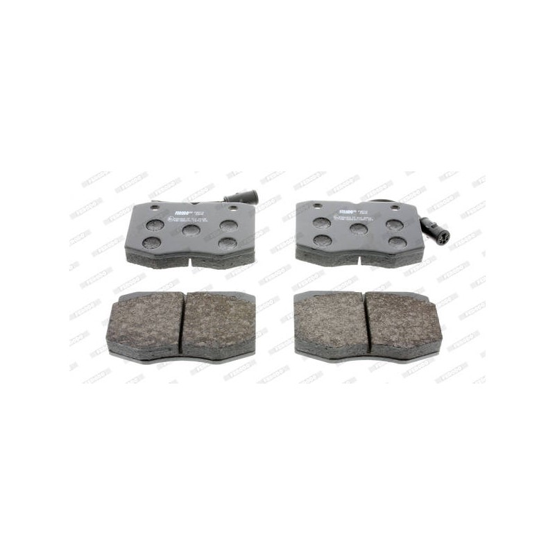 JEU PLAQUETTES DE FREIN VUL