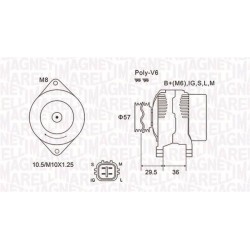 ALT EQ POUR TOYOTA YARIS