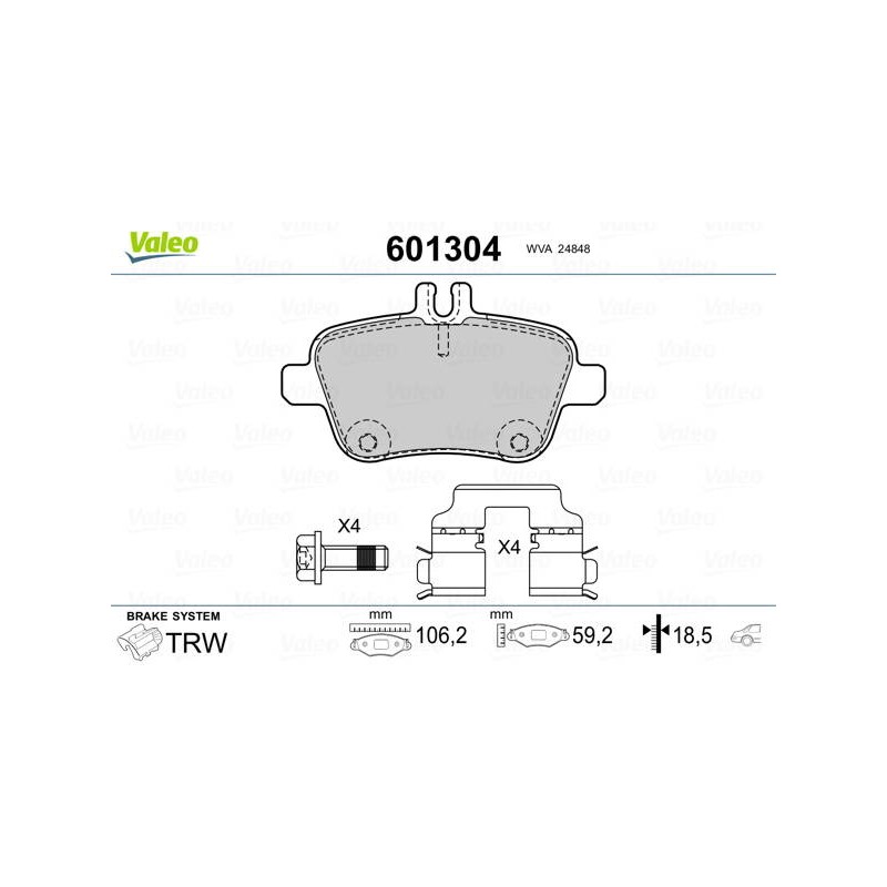 PLAQ FREIN MERCEDES CLASS A AR