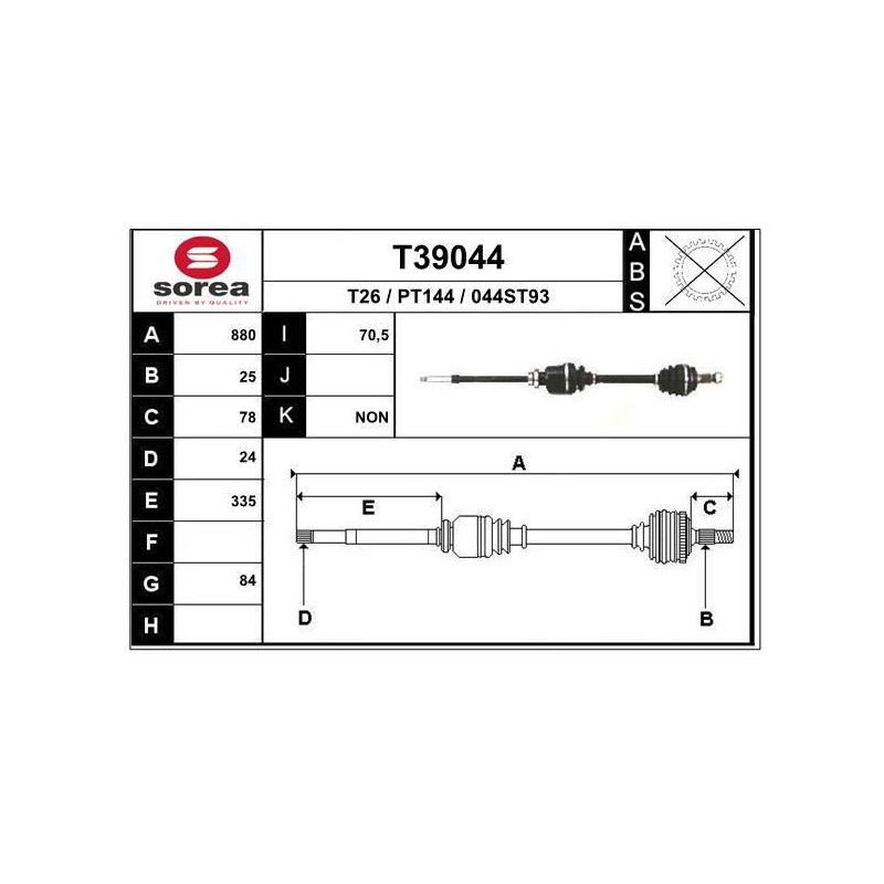 TRANSMISSION / 405 1.6/9 ET D