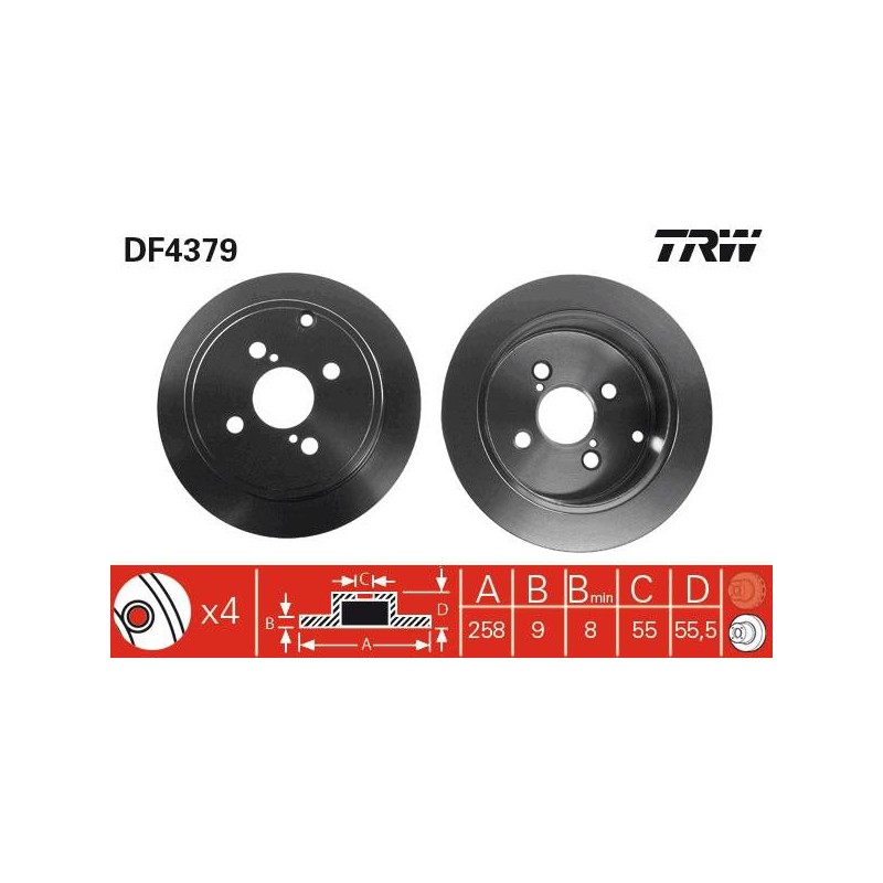 PAIRE DE DISQUES