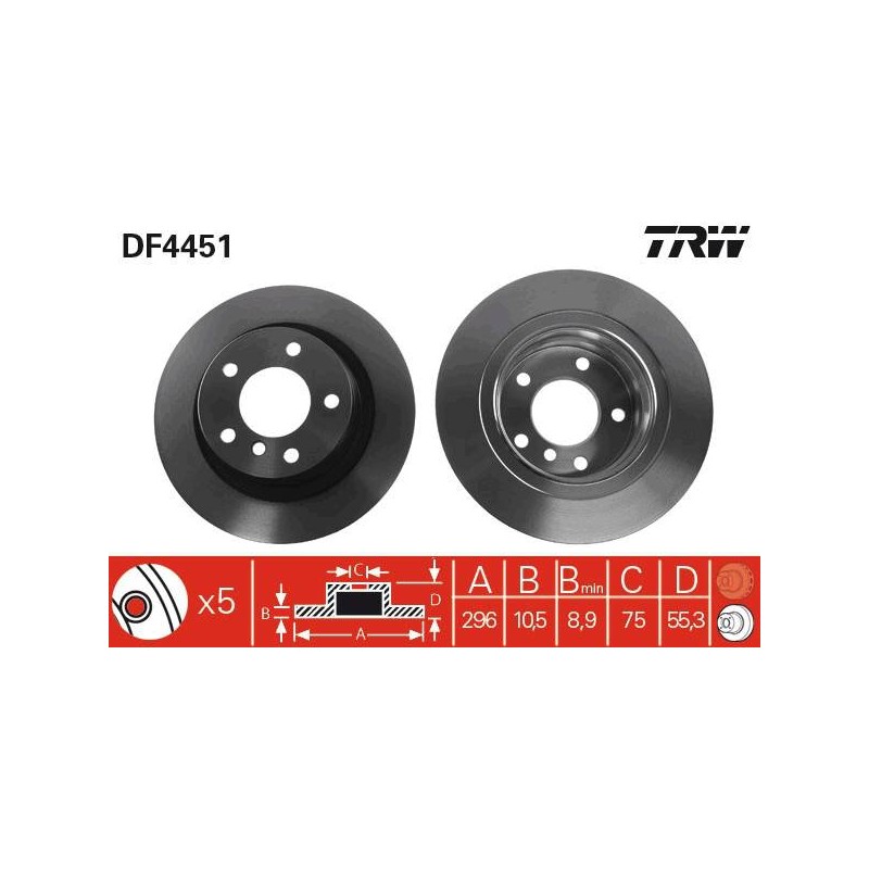 PAIRE DE DISQUES