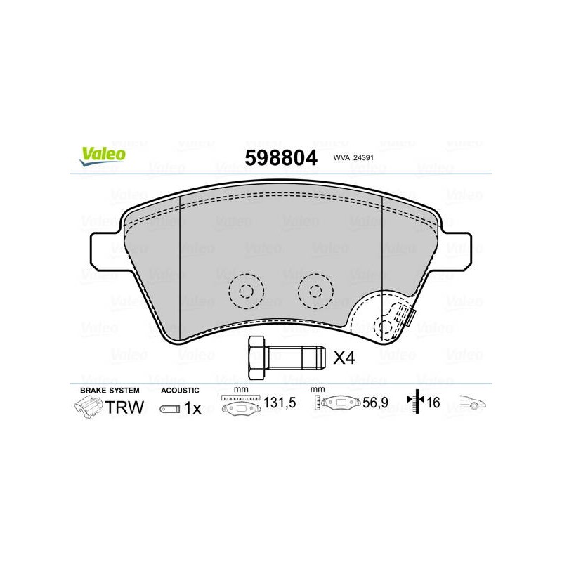 PLAQ FREIN SUZU SX4