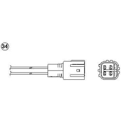 SONDE LAMBDA / OZA642-TY4