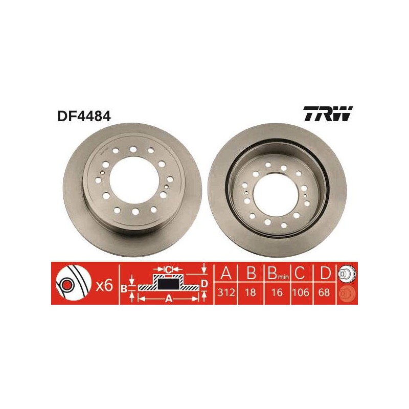 PAIRE DE DISQUES