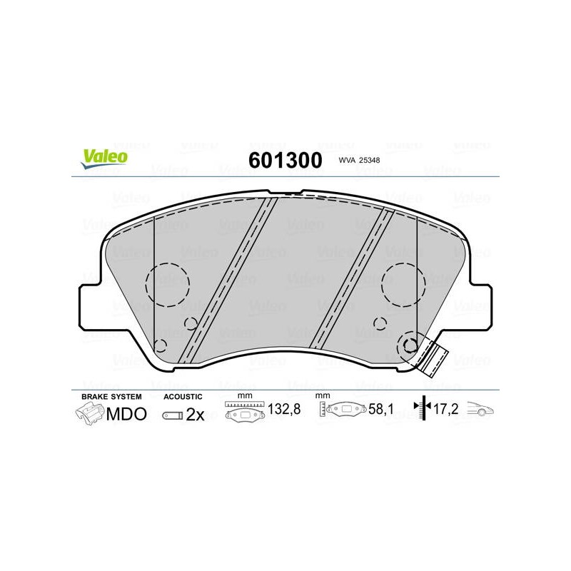 PLAQ FREIN HYUNDAI ACCENT 2012 AV