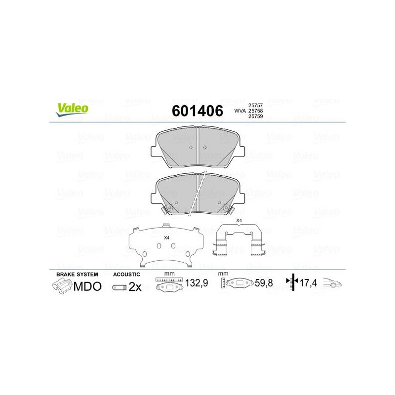PLAQ FREIN HYUNDAI / KIA
