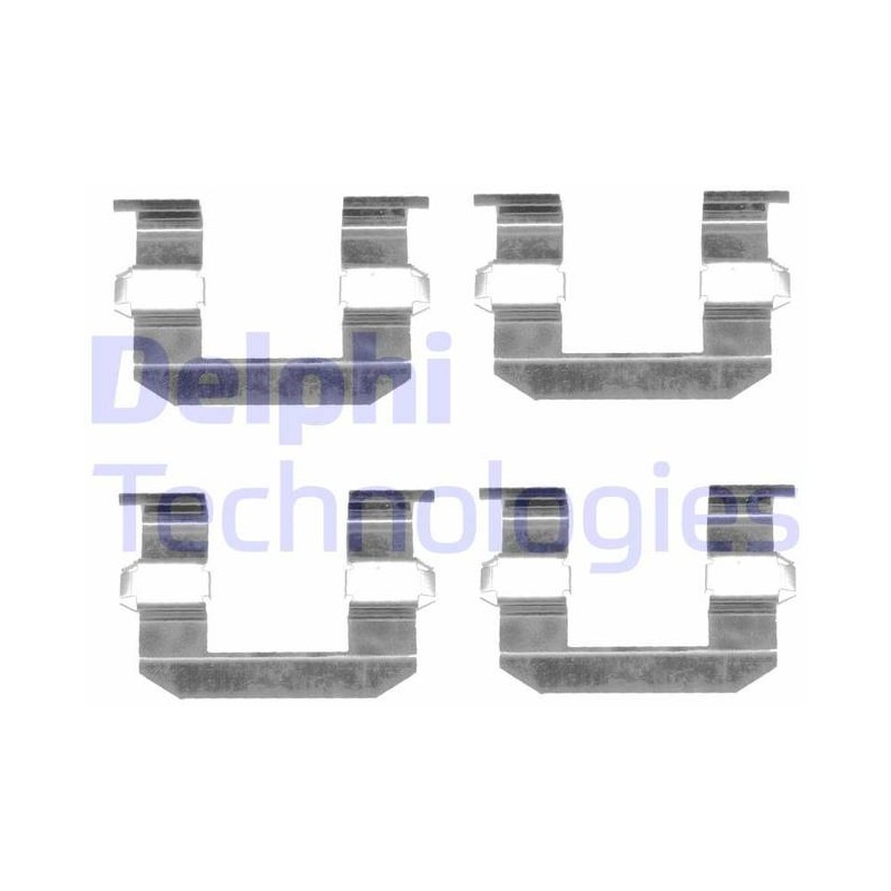 KIT ACCESSOIRES PLAQUETTES DE FREIN