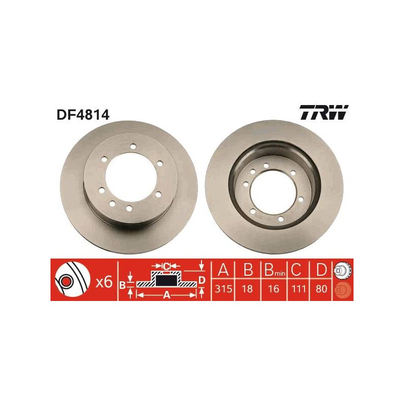 PAIRE DE DISQUES