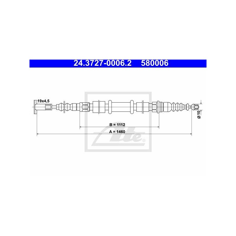 CABLE DE FREIN A MAIN