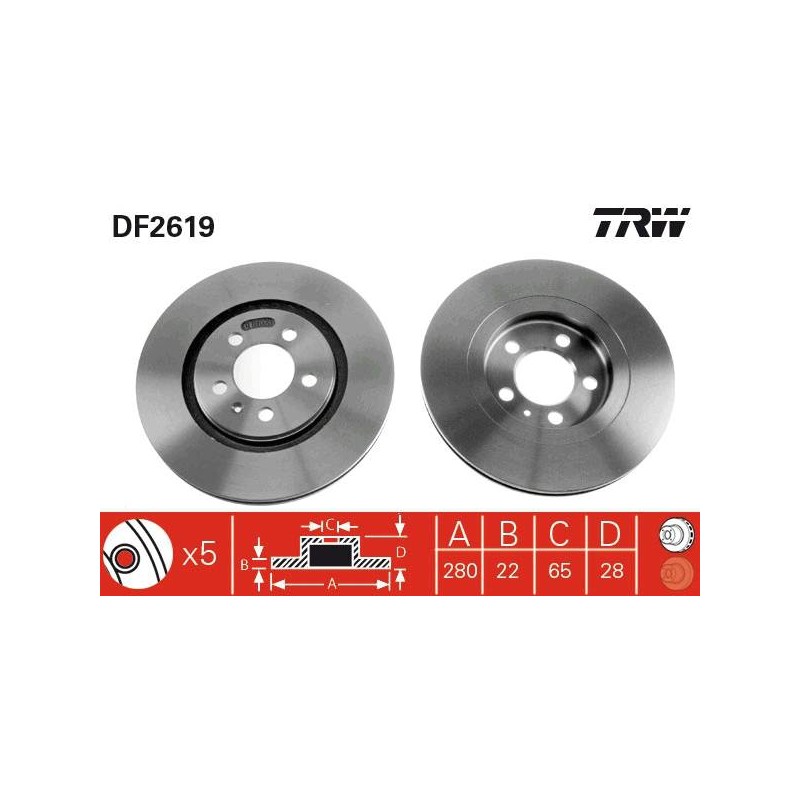 PAIRE DE DISQUES